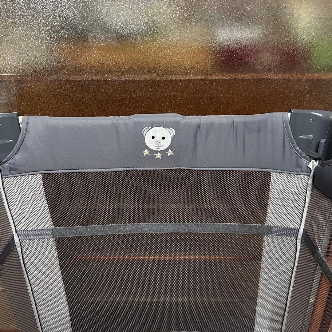 【24時間以内発送】アップリカ ベビーベッド ココネルエアー グレーベアー