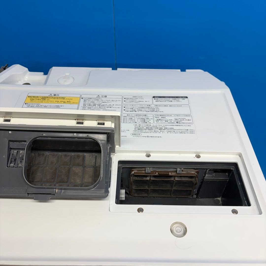 715 操作部分タッチパネル　半年保証付　ドラム式洗濯機　10キロ　6キロ極美品