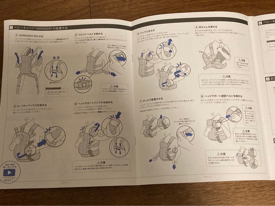 BabyBjyorn ベビービョルン ハーモニー　ネイビー