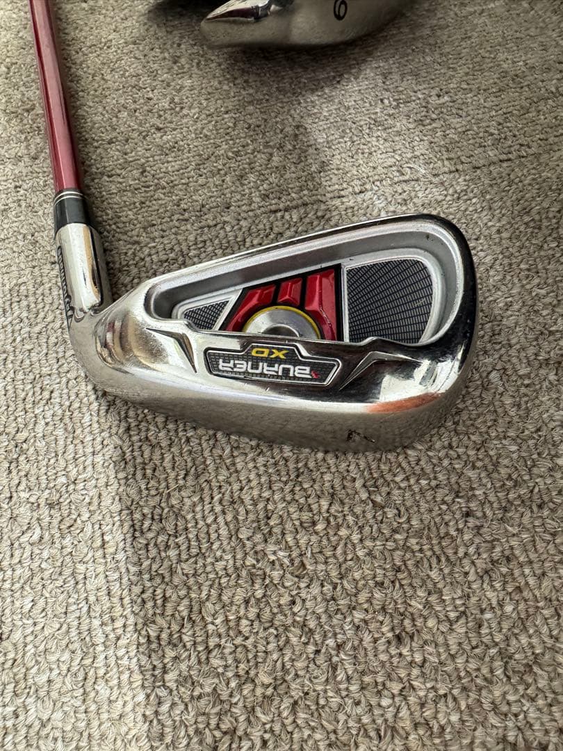 バーナーSD　カーボンシャフト　フレックスS アイアン8本セットS-5番