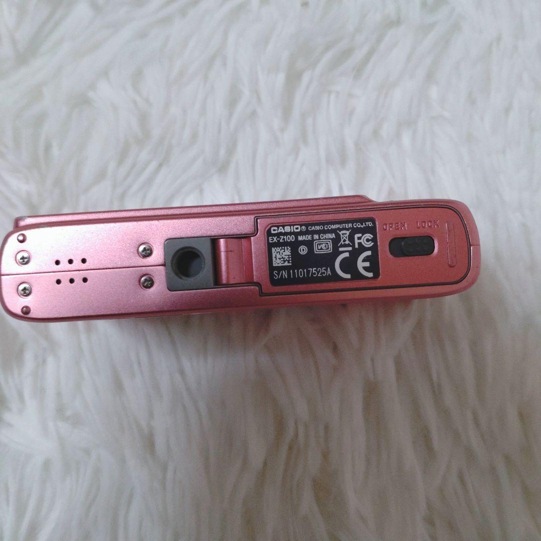 カシオ デジカメ EXILIM ZOOM EX-Z100 ピンク CASIO