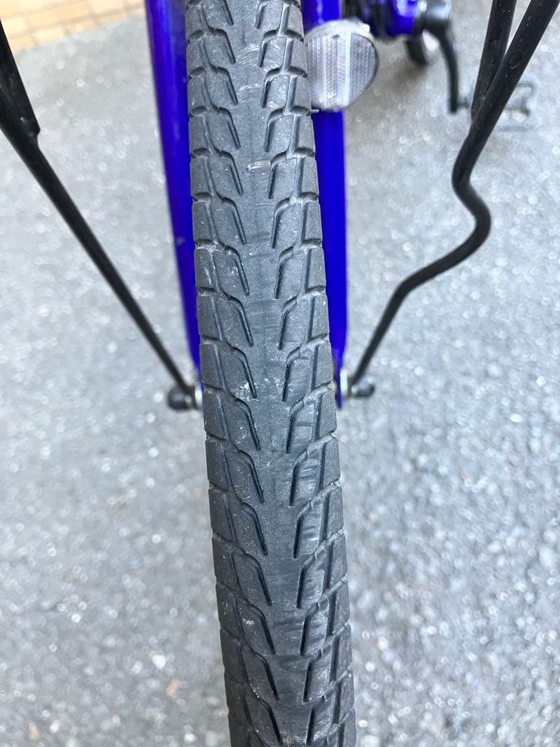 【直接引き取りのみ】ブリヂストン　シュライン青26インチ 自転車