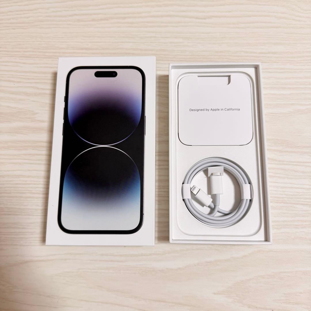 【美品】iPhone 14 Pro 256GB スペースブラック