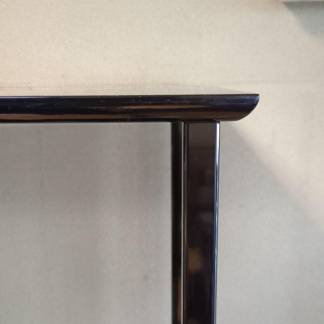 台子　真塗　茶道具　組み立て式　木製　茶道　棚　茶棚　紙箱