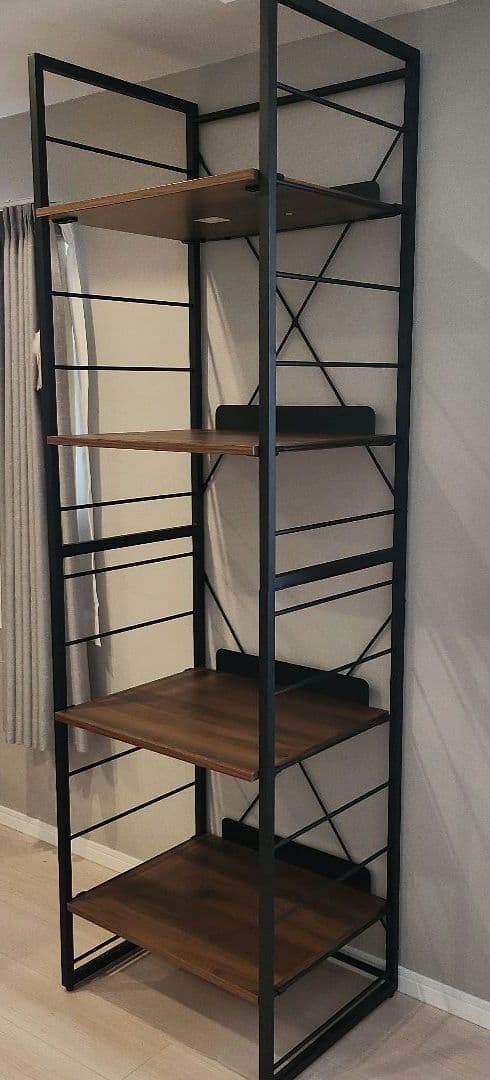 ニトリ 家電ラック(TA002 57 BK)【中古品】商品コード:8891515