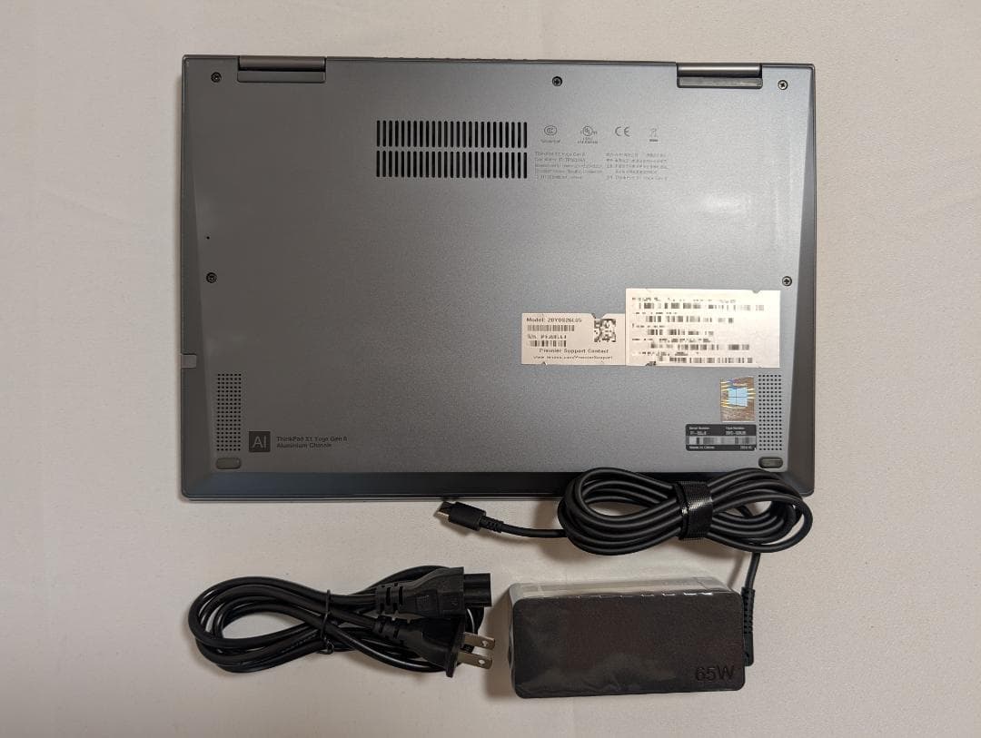 ThinkPad X1 Yoga Gen6 i7/16G/4Kタッチ/英語KB