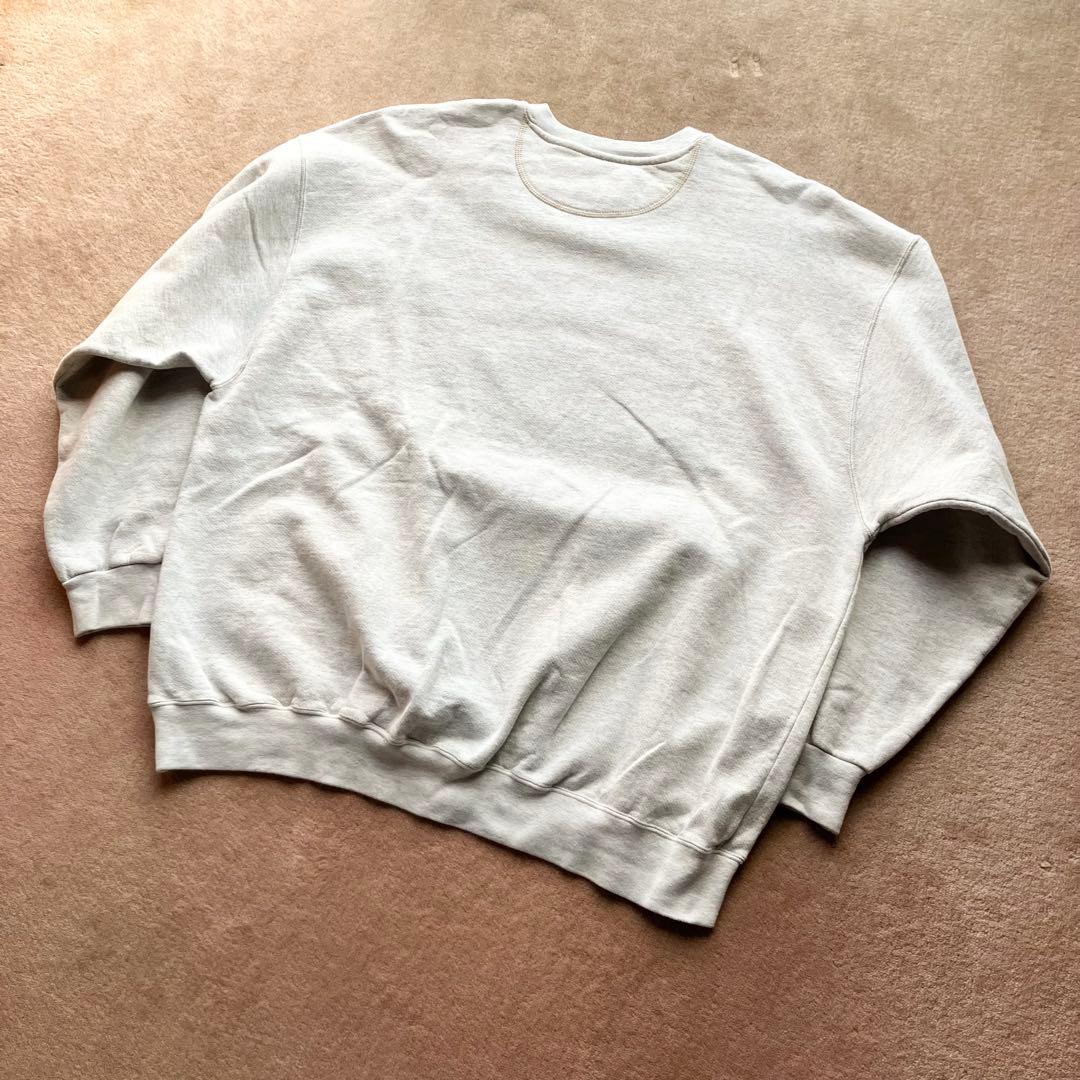 L.L.Bean × Russell スウェット 無地 杢ホワイト XXL