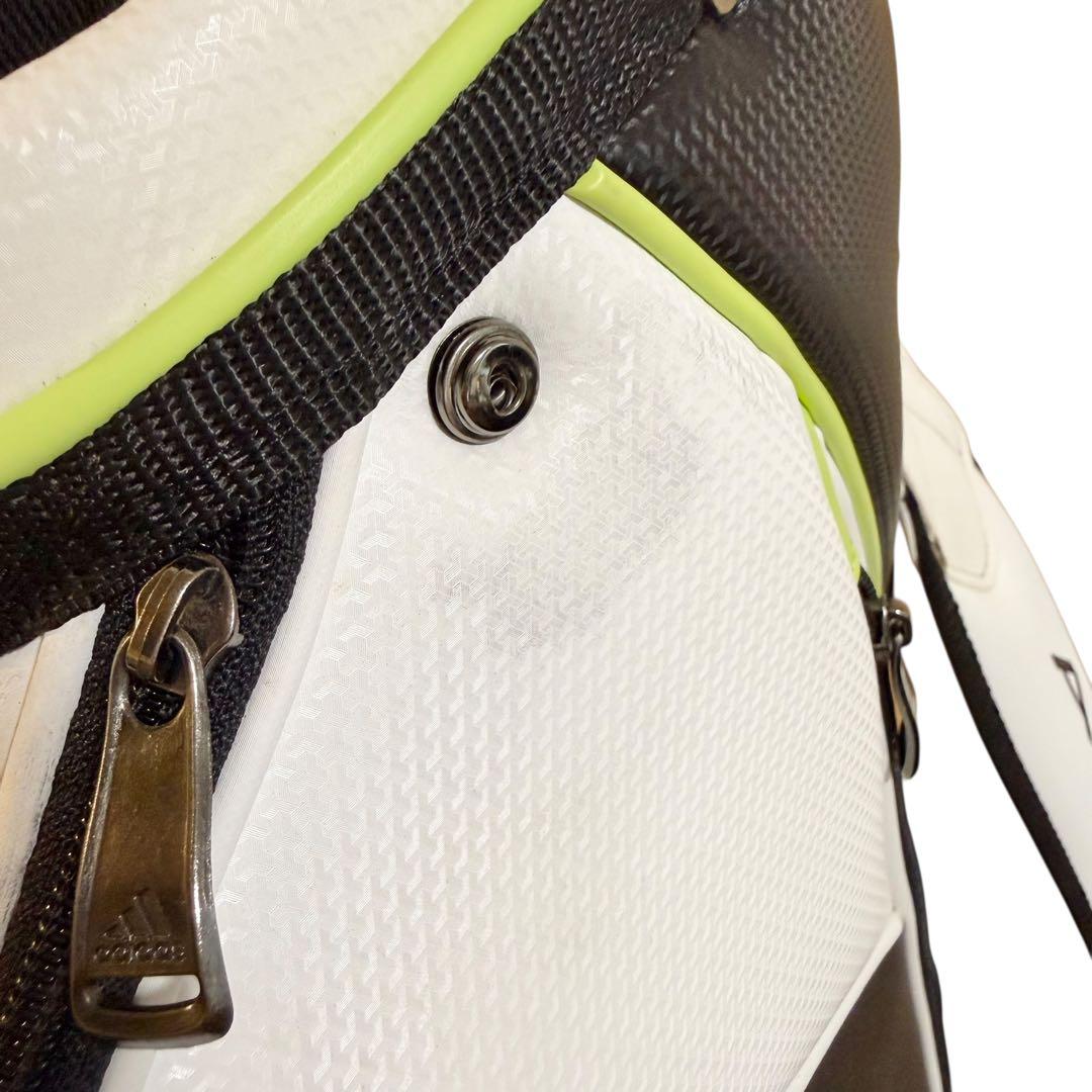 【人気モデル】adidas ゴルフ キャディバッグ 9.5型 HA3204