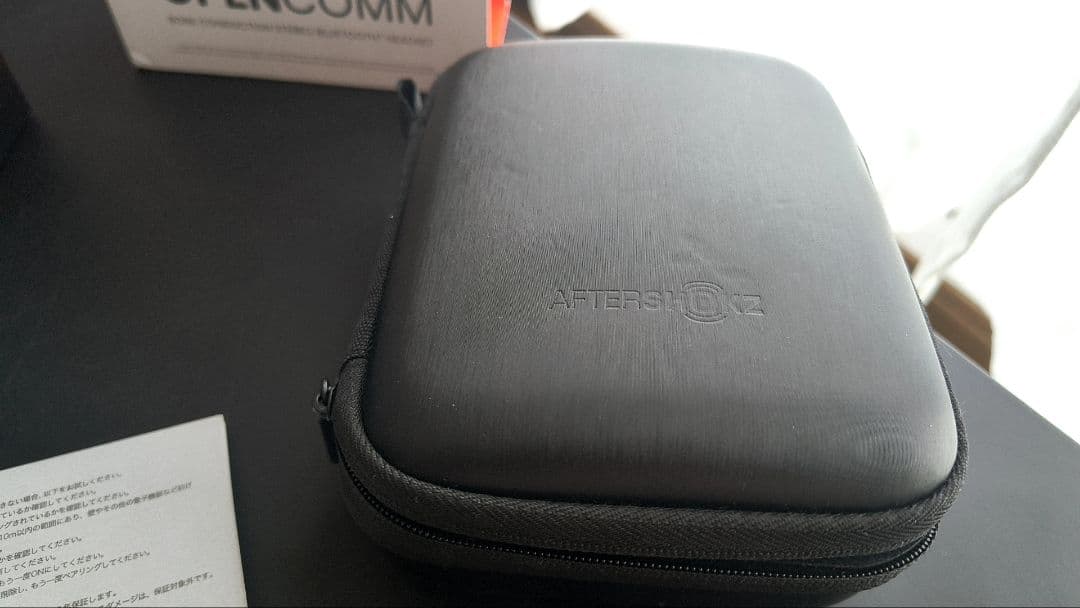 AfterShokz OpenComm 骨伝導イヤホン