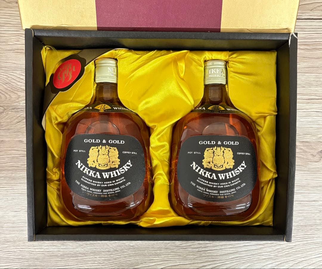 NIKKA ウイスキー ゴールド & ゴールド特級　未開封