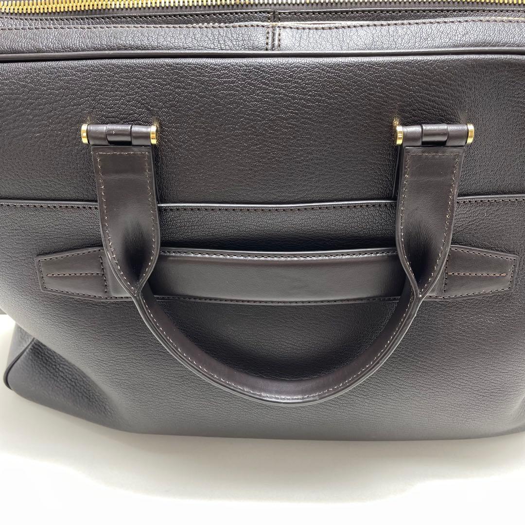 レア品✨TOM FORD トムフォード ブリーフケース ダブルファスナー 大容量