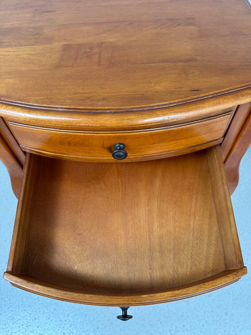 イタリア ヨーロッパ 花台 電話台 コーヒーテーブル 猫足　※i4※