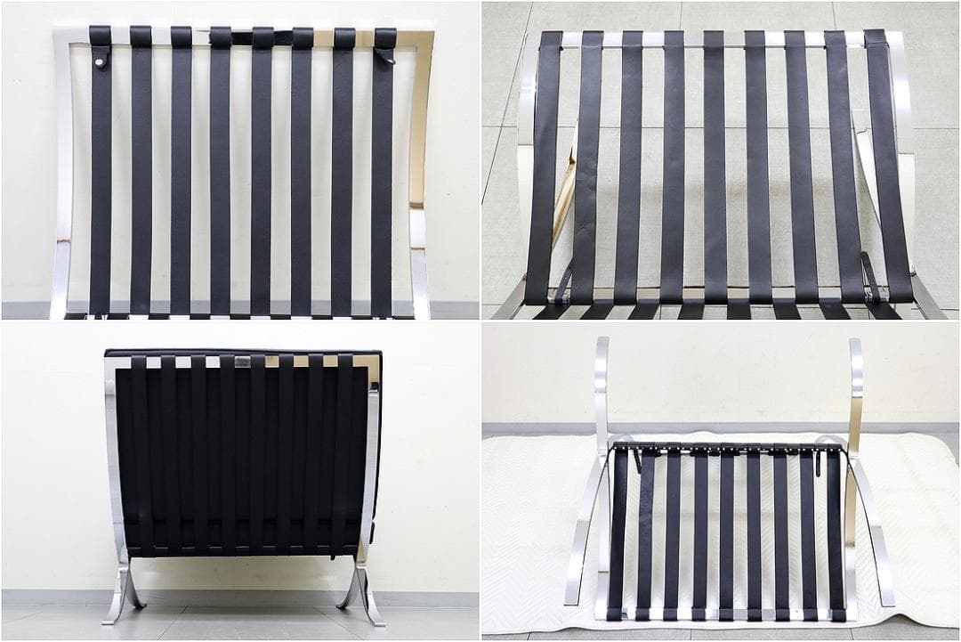 バルセロナチェア 本革 1P 1人掛け ソファ ラウンジ チェア リプロダクト