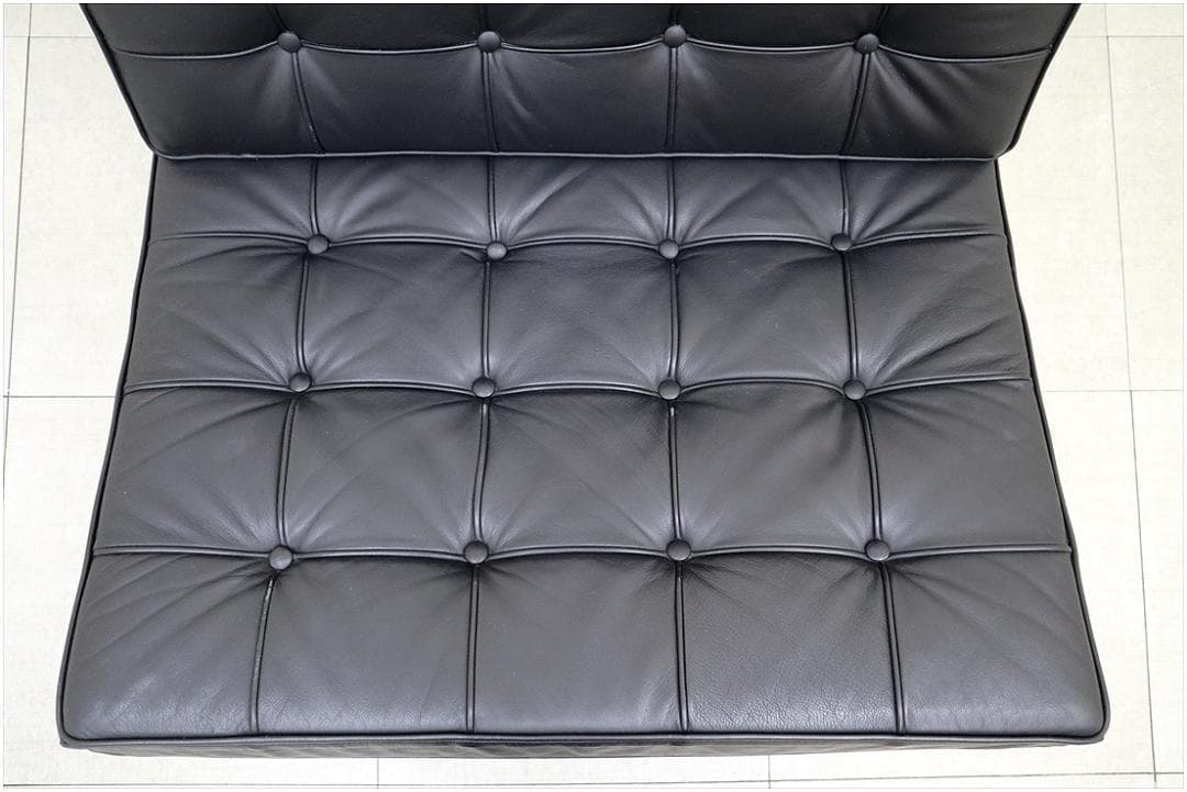 バルセロナチェア 本革 1P 1人掛け ソファ ラウンジ チェア リプロダクト