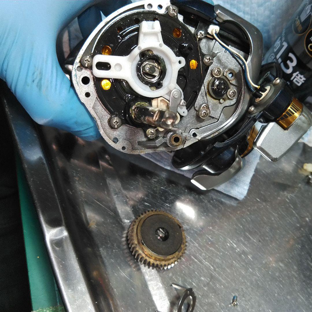 シマノビーストマスター3000 オーバーホール済みクラッチカム新品交換済