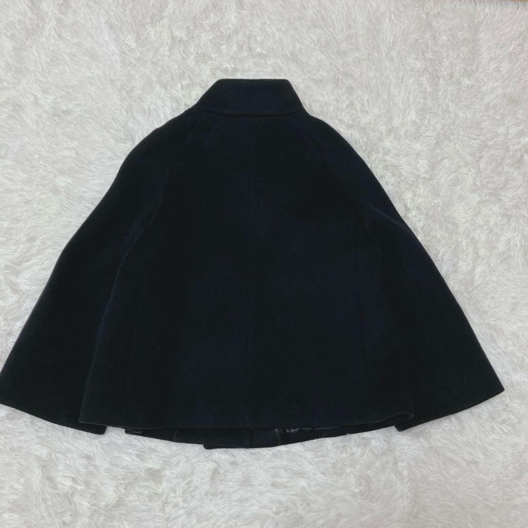 試着のみ✨定価6.8万 今季新作 ANAYI ウールビーバーショートコート 黒