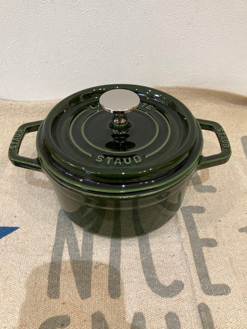 staub cocotte 16 オリーブ　Olive ストウブ　ココット　鍋