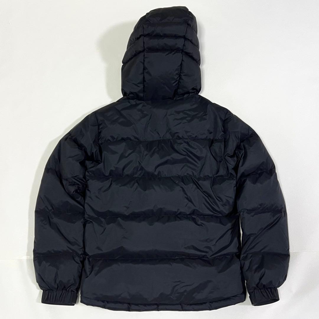 NANGA オーロラダウンジャケット フード カモフラ 迷彩 ブラック S