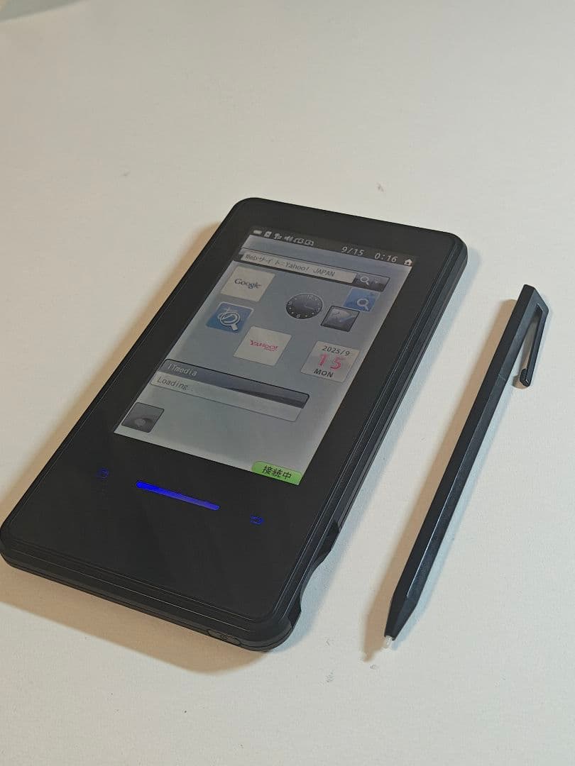 【珍品】東芝 WS026T WILLCOM NS 稼働しました