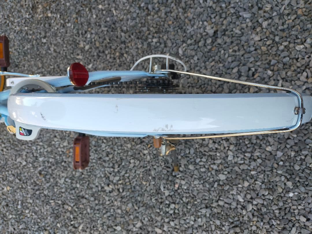 【直接引取限定】MAHALO マハロ 自転車 22インチ 水色 6段変速