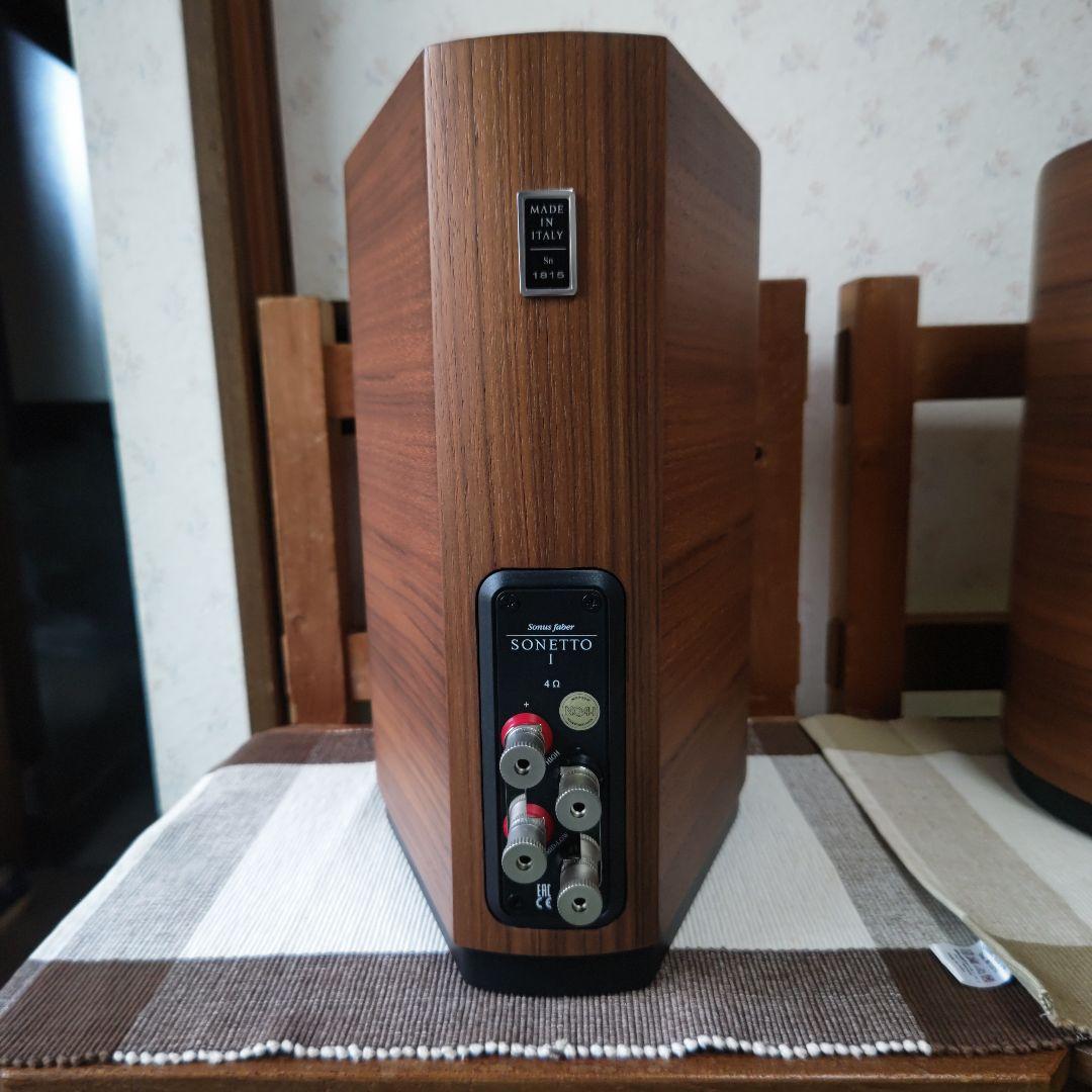 Sonus faber SONETTO 1 突板仕上げ 極美品 動作良好です。
