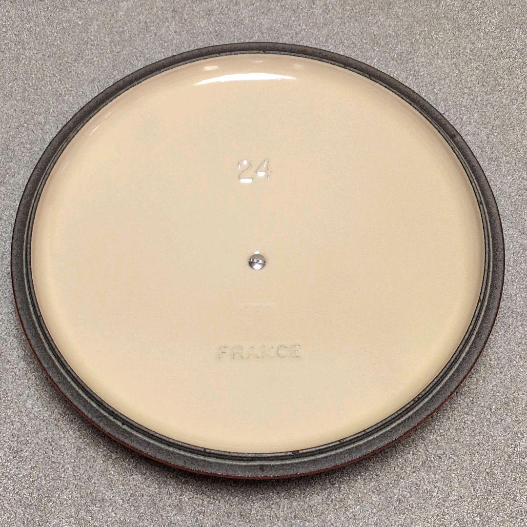 LE CREUSET ココットジャポネーズ　24cm チェリーレッド 【美品】