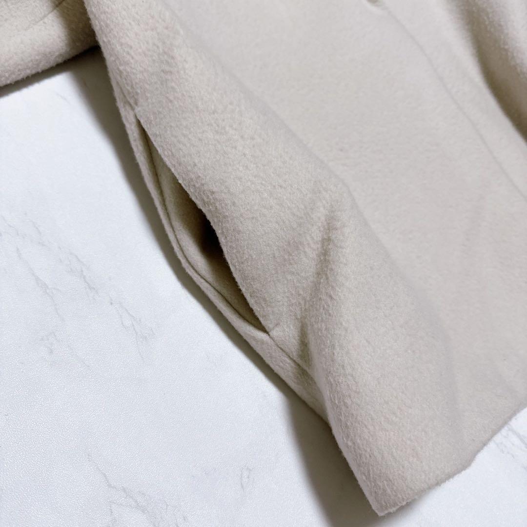 美品 ✨Whim Gazette メリンプフーデッドコートショート丈