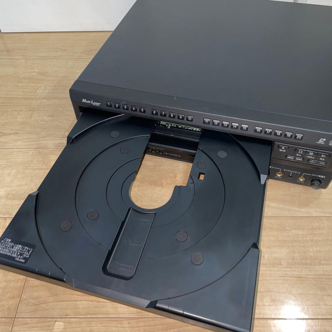 パナソニック　レーザーディスクプレーヤーLX-K700動作品です