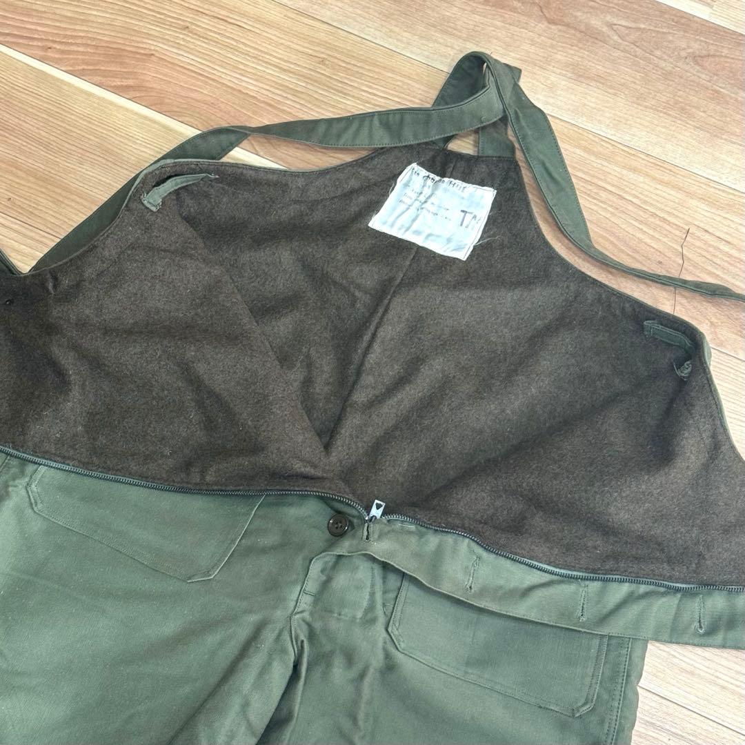 50's フランス軍 デッキパンツ デッドストック ステンシル