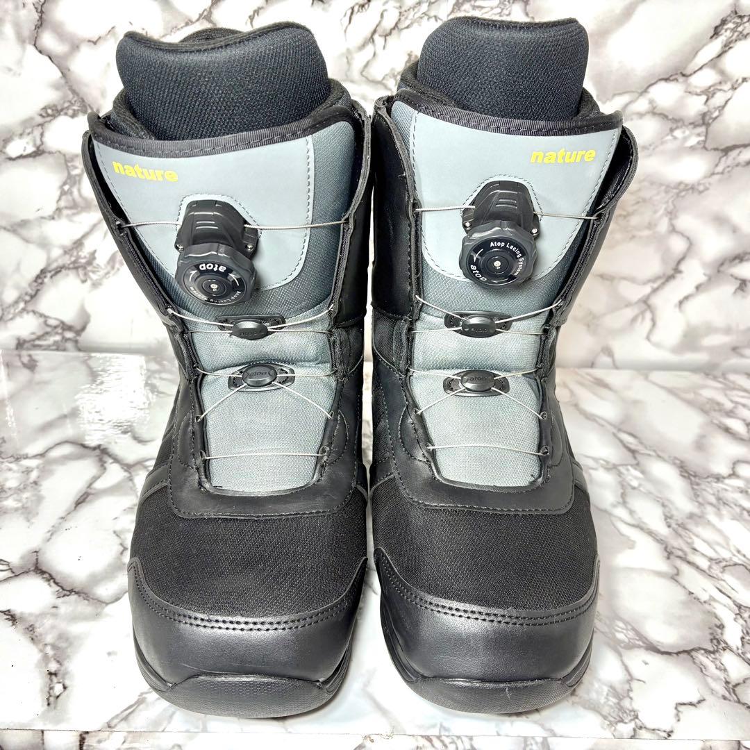美品　エアボーン　nature スノーボードブーツ　BOA 27.5㎝
