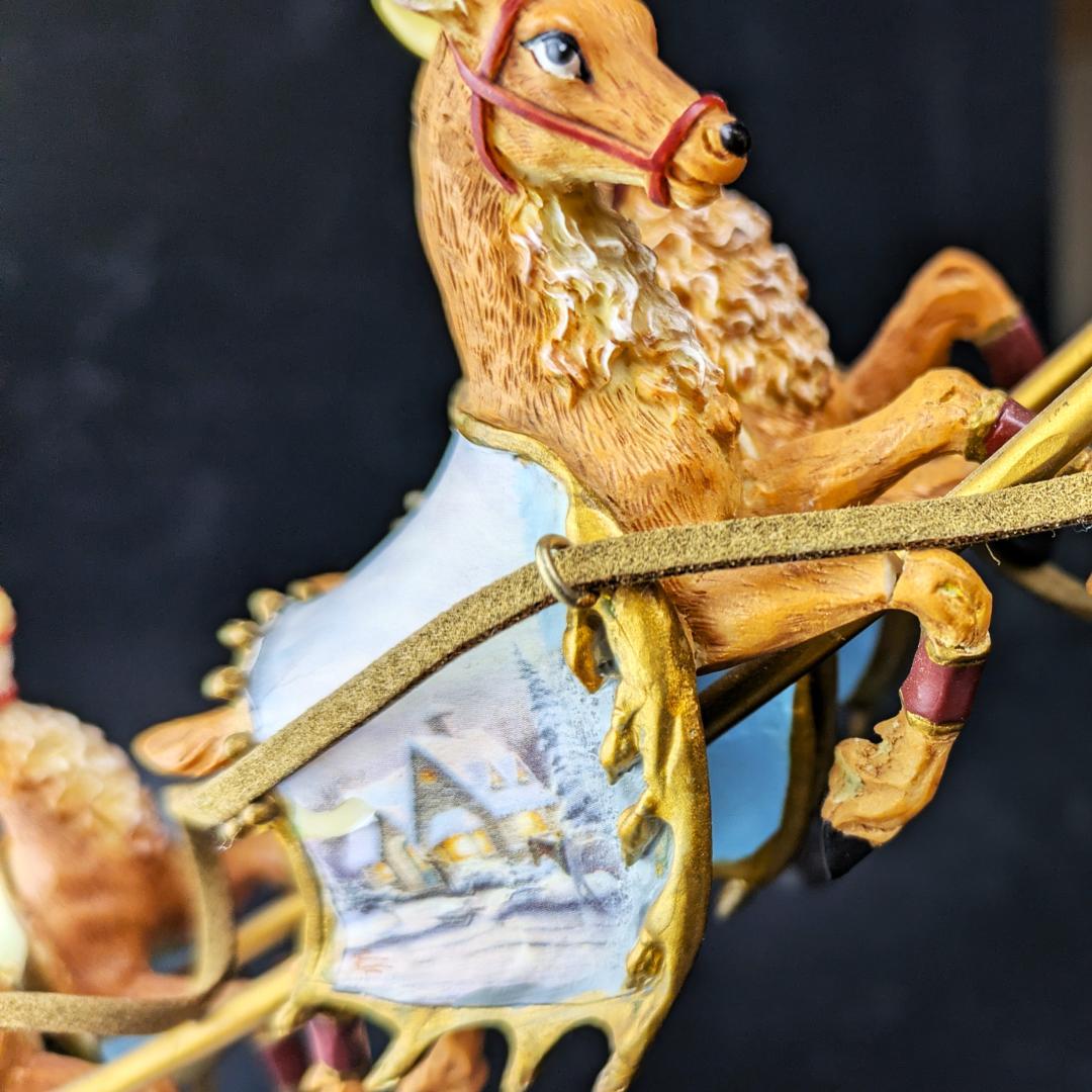 トーマス・キンケード サンタとトナカイ 『ナイト ビフォア クリスマス』 限定品