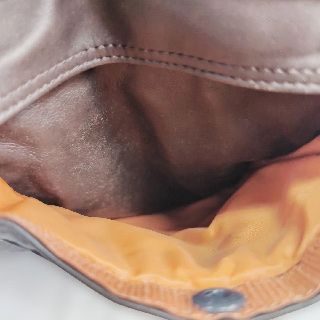 【美品】【希少】 ポーター タンカーオールレザー バッグ ダークブラウン