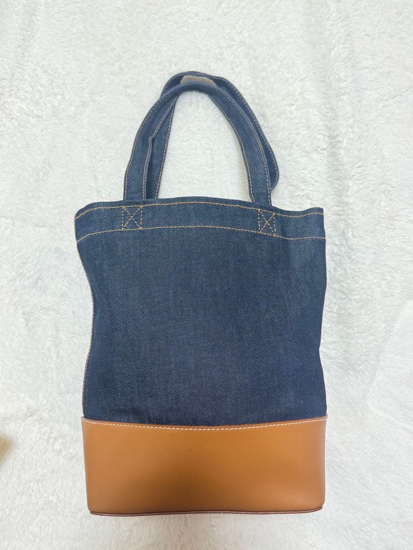 A.P.C. デニムアクセルトートバッグ スモール