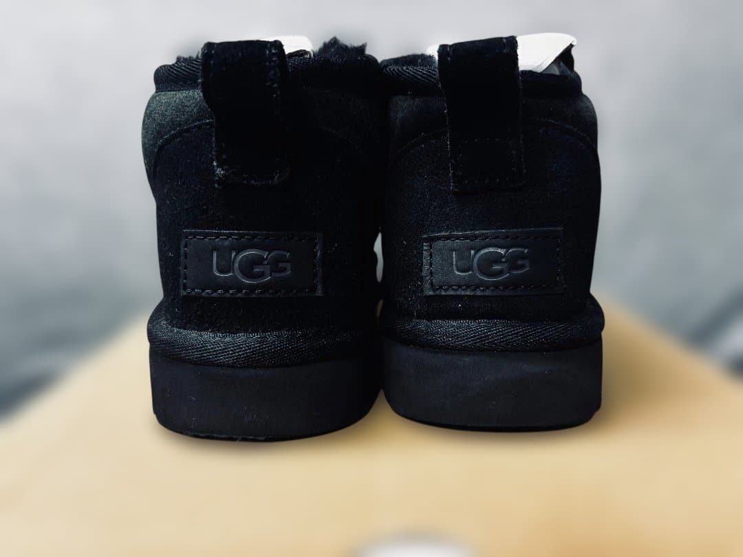 UGG スエード ブラック ムートンブーツ
