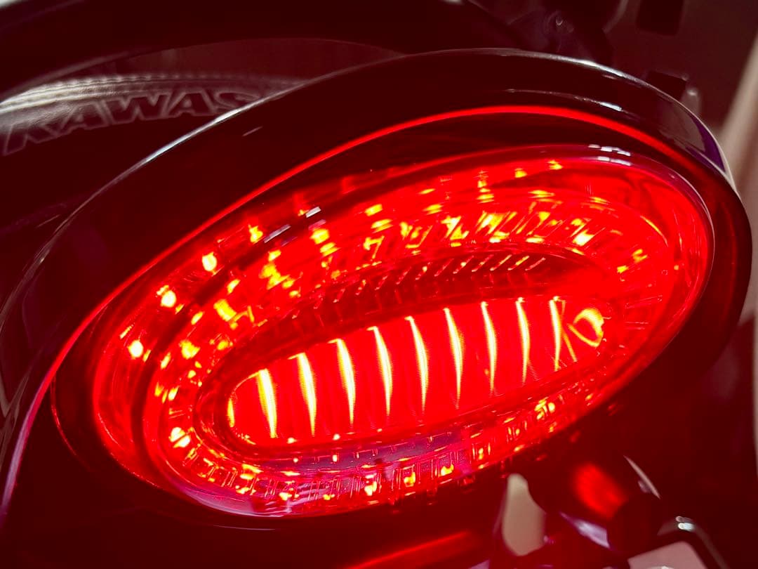 ダークスモーク！カワサキ Z900RS Z650RSテールランプ ルミナスLED