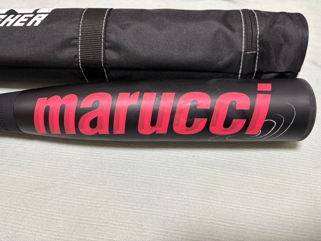 【超美品】ワニクラッシャー SPEED 84cm 軟式バット 専用ケース付き