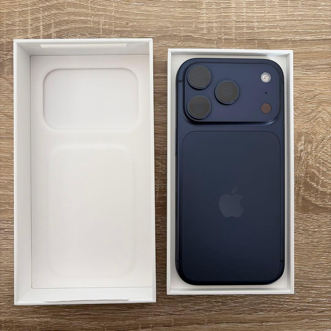 iPhone17 pro 256GB ディープブルー
