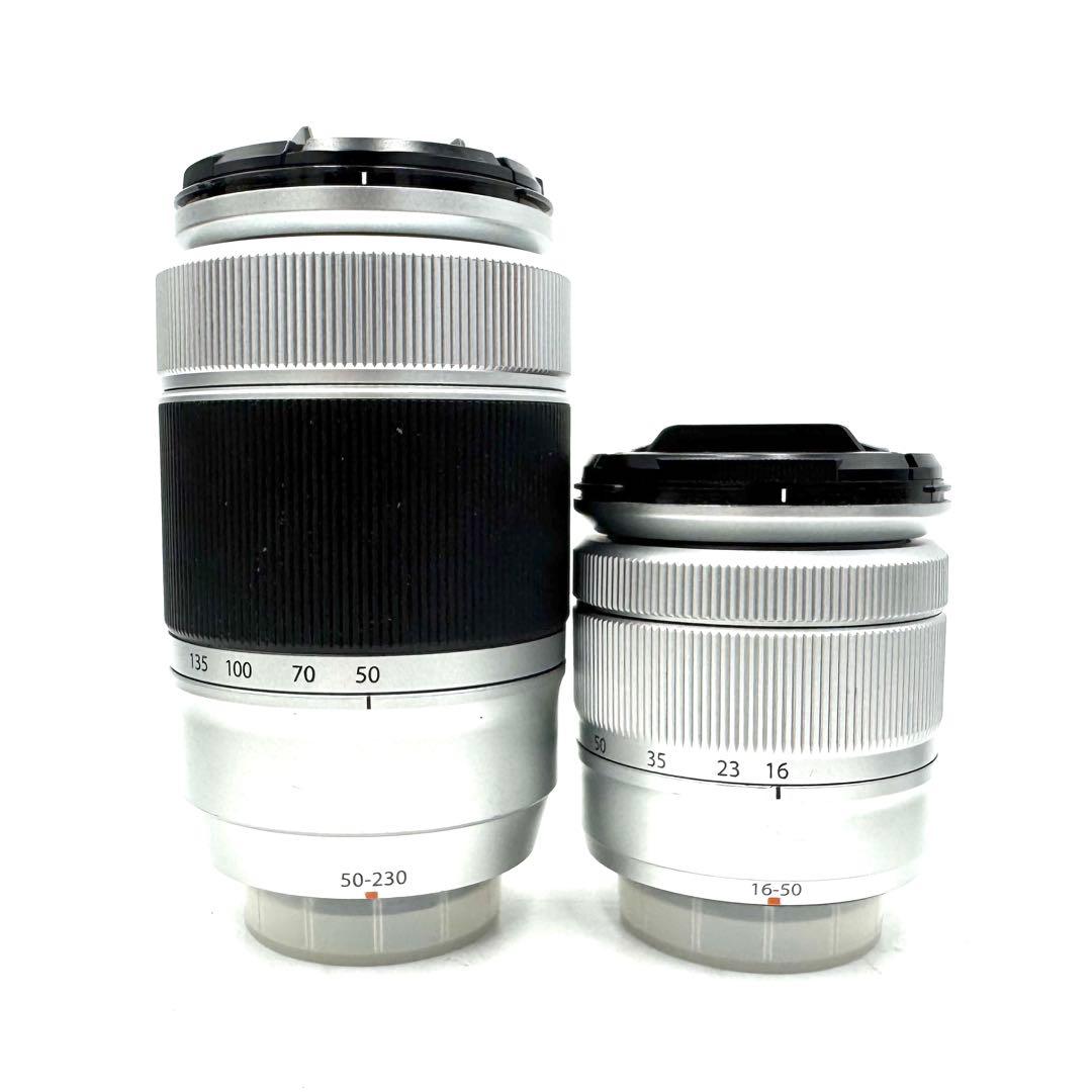動作良好 FUJIFILM X-A2 シルバー XC 16-50mm OIS