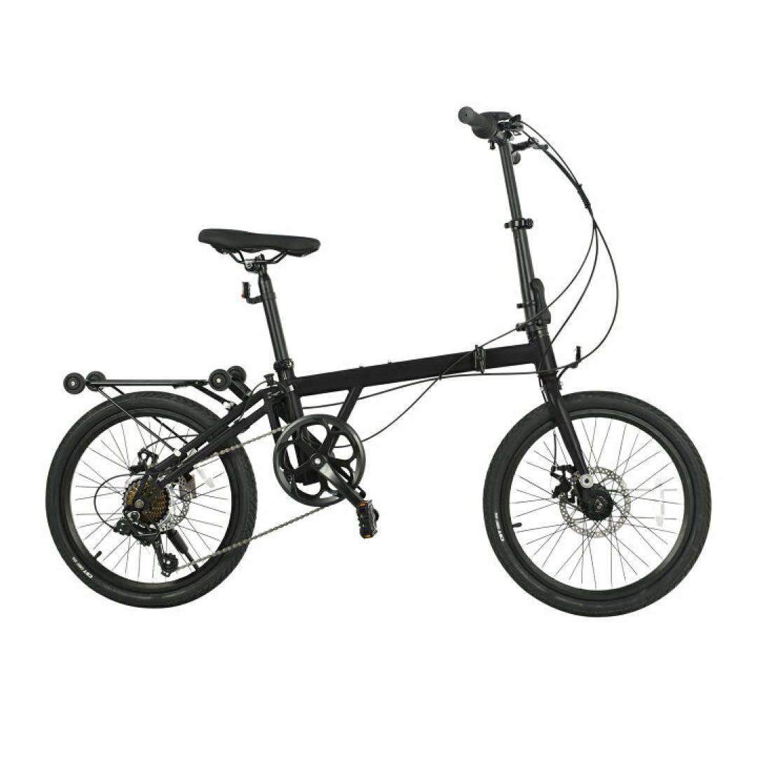 【定価45,980円】シマノ7段ギア 20インチ折りたたみ自転車