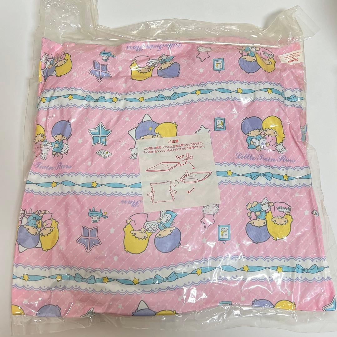 【新品未開封】 リトルツインスターズ　キキララ　クッション