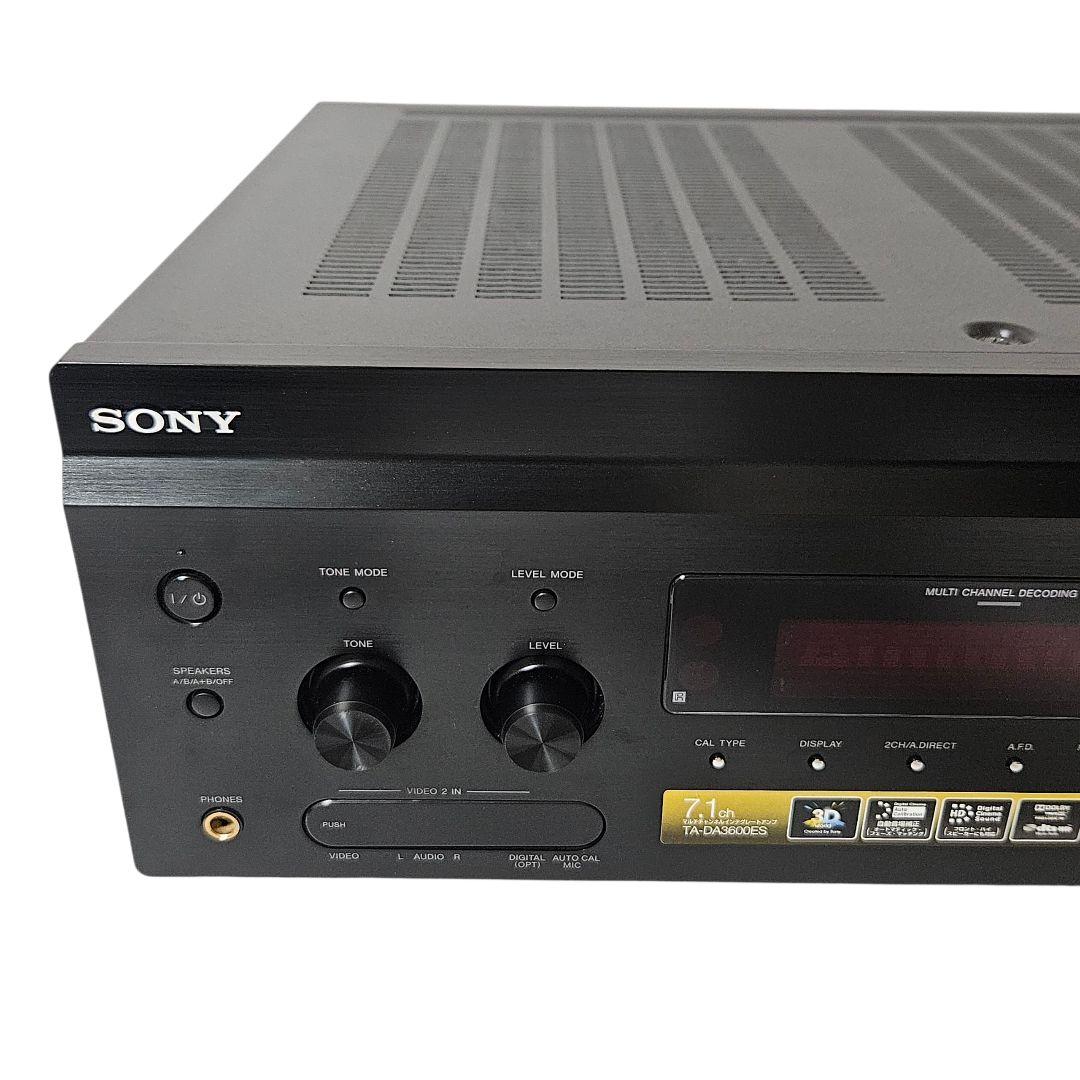 SONY マルチチャンネルインテグレートアンプ TA-DA3600ES