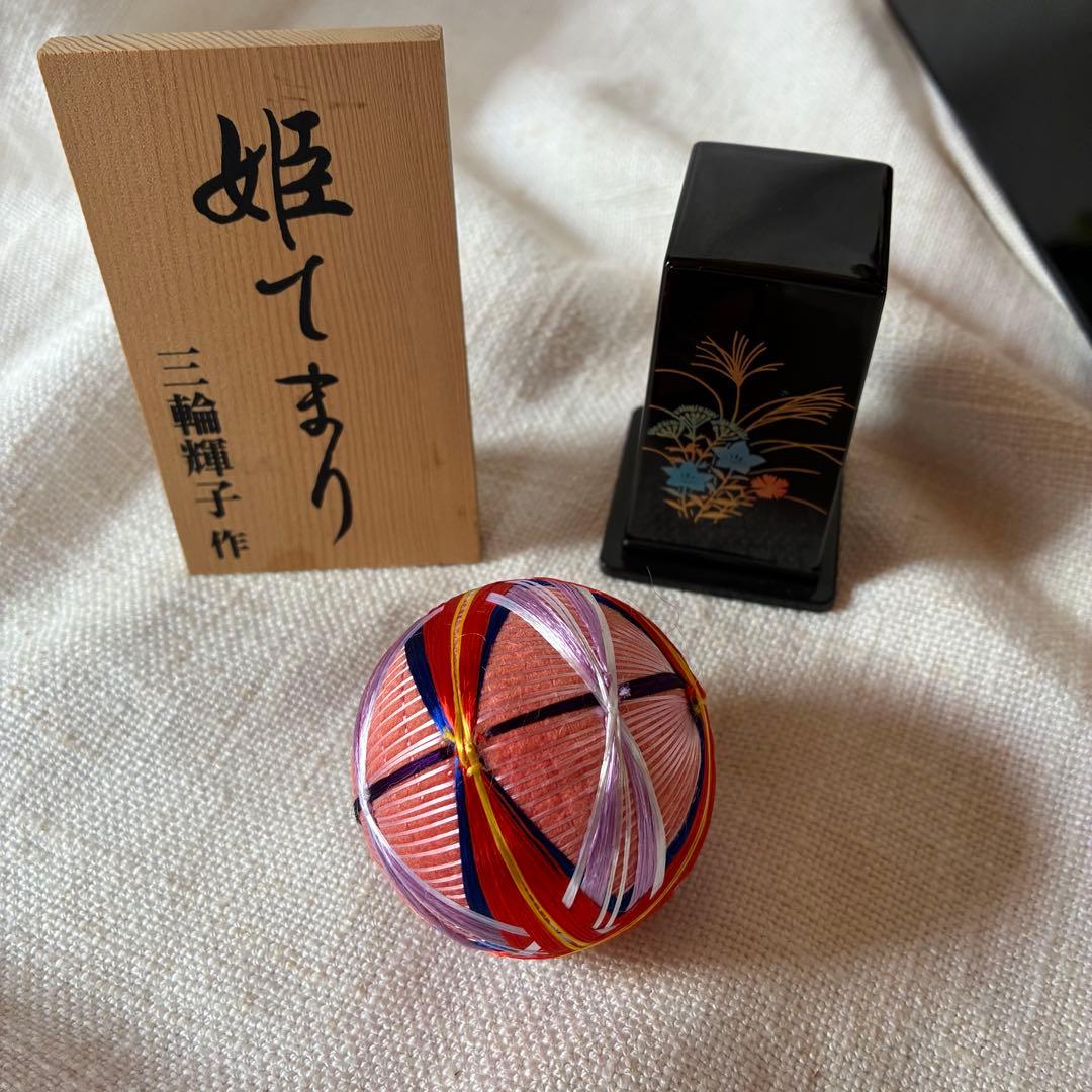 三輪輝子　市松人形