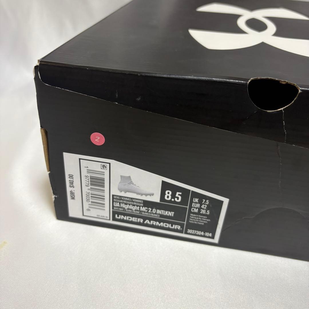 UA Highlight 2 MC Knit　WHT 26.5㎝　Z