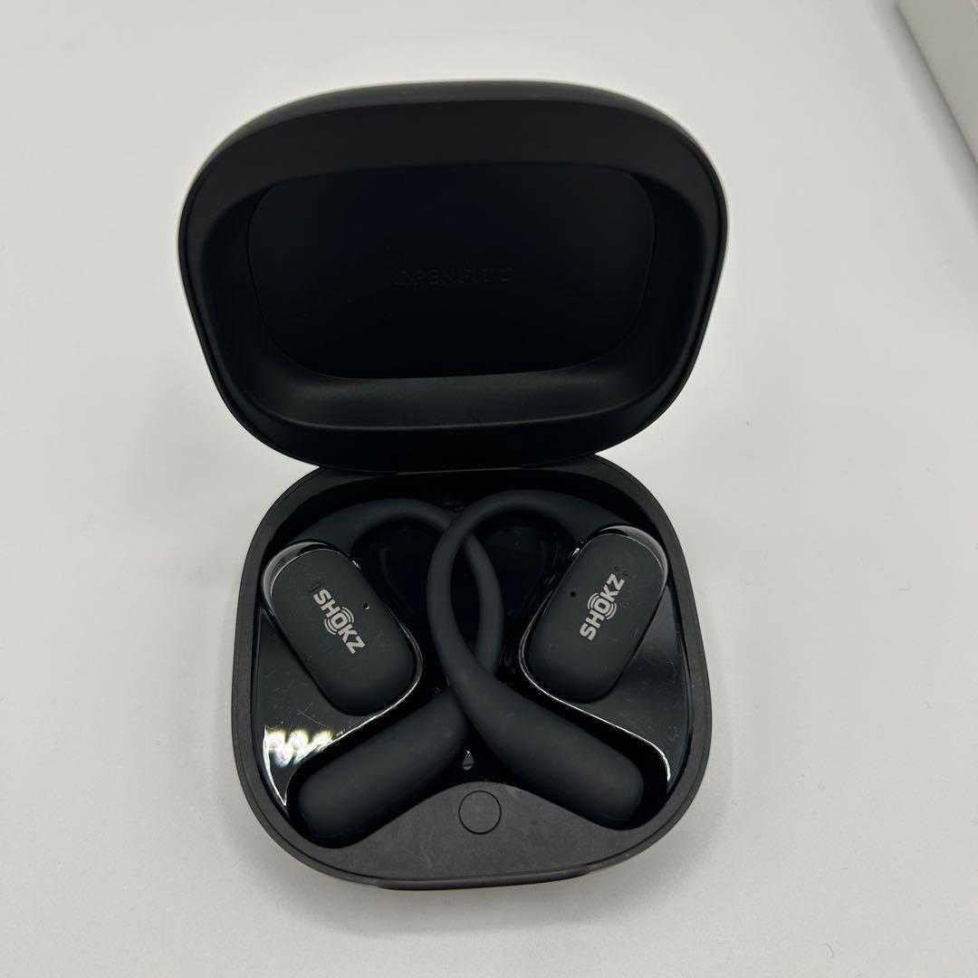 [美品] SHOKZ OPENFIT2 ワイヤレスイヤホン 動作確認済み