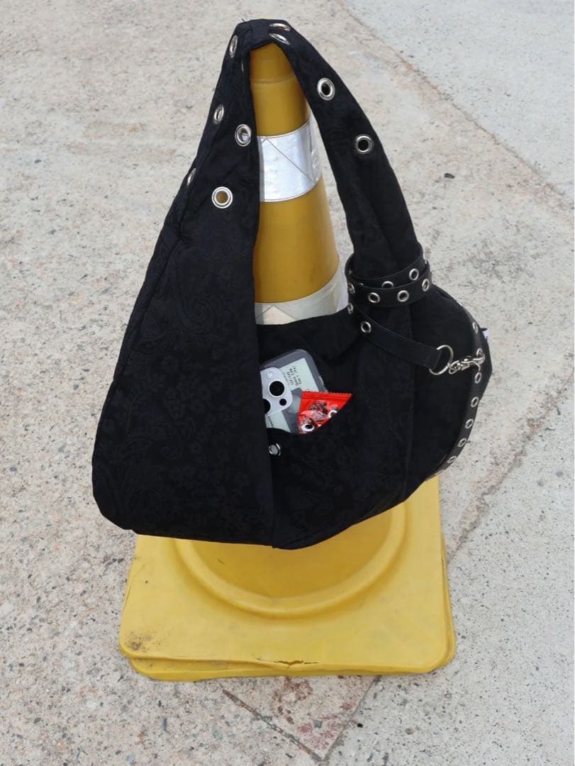 DEPC Eyelet jacquard bag 新品