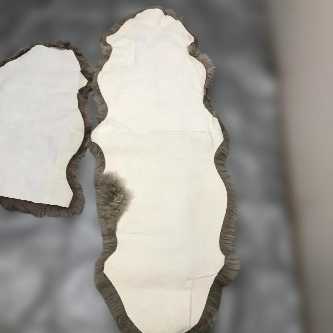 送料無料 天然ムートンラグ 毛皮 敷物 シープスキン 冬用ラグ 251230