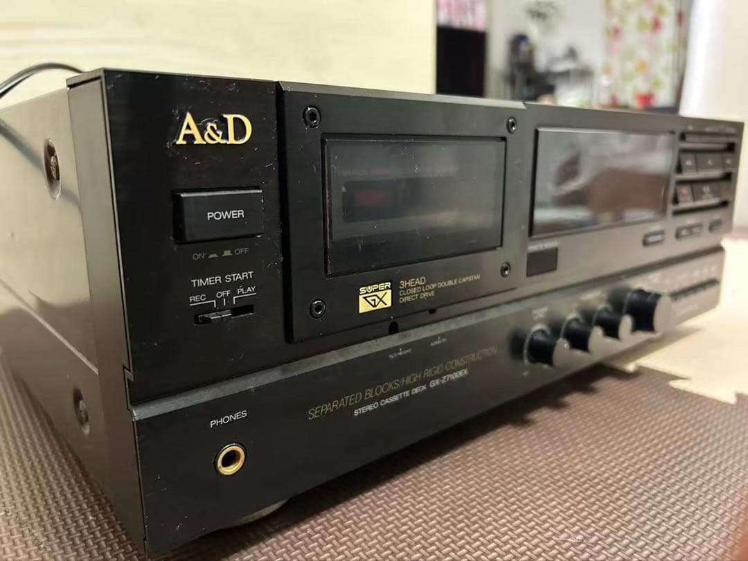 A&D GX-Z7100EX ステレオカセットデッキ
