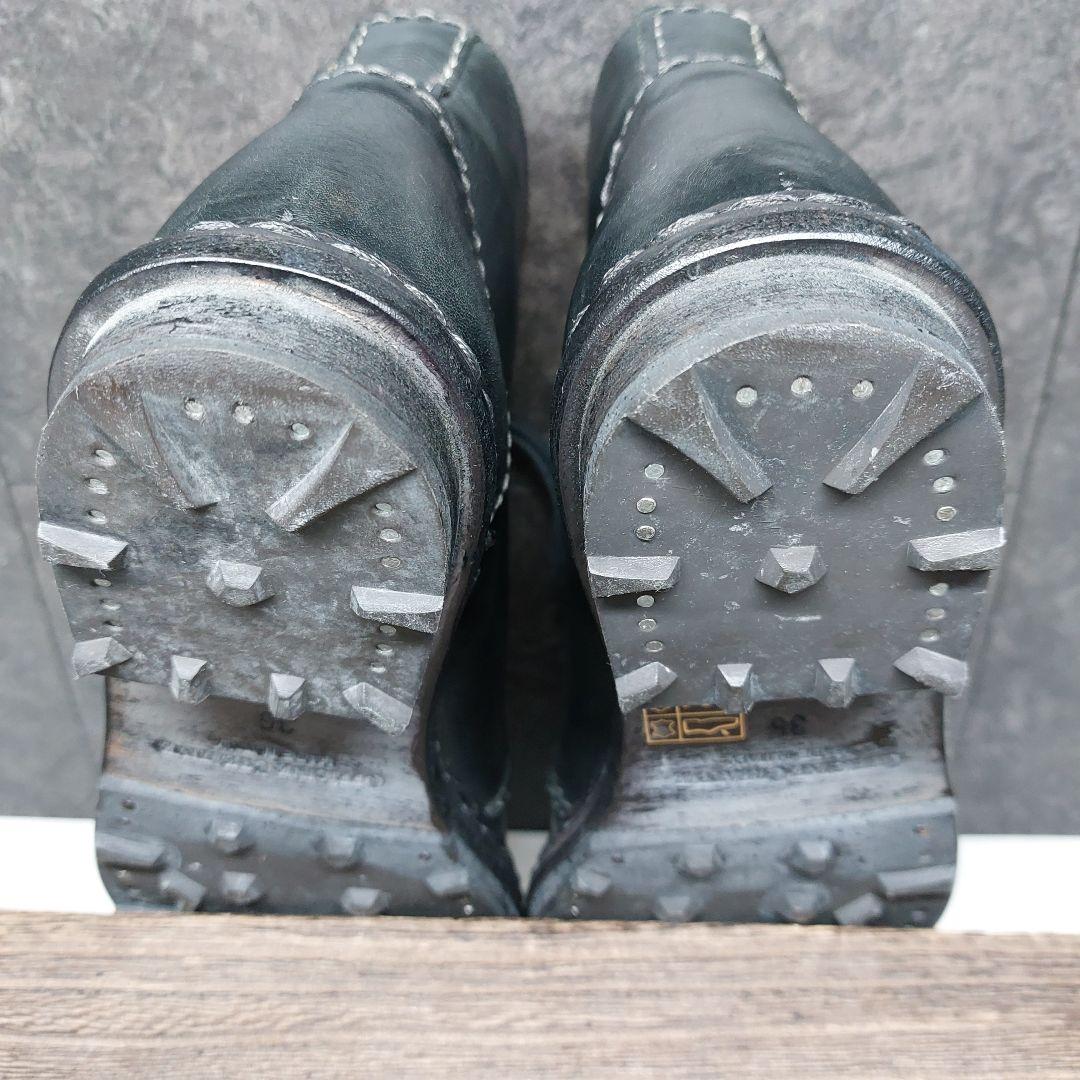 OFFICINE CREATIVE アンティークレザーレースアップシューズ 36