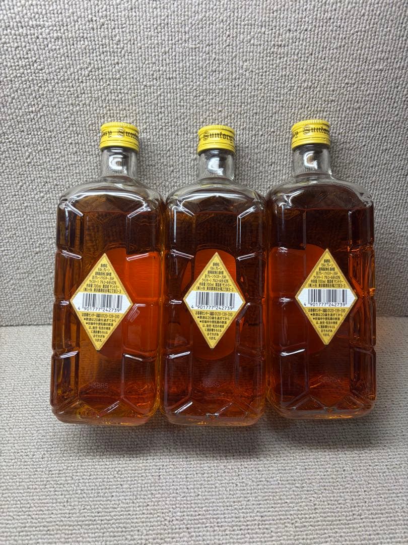 サントリー　角瓶復刻版　未開封　３本セット ウイスキー　飲食店限定品