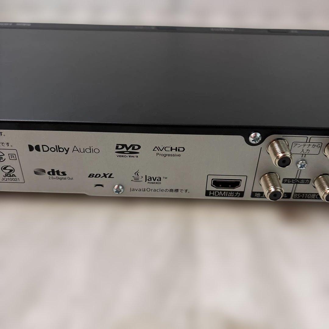 SHARP 2B-C10CW1 BLACKブルーレイディスクレコーダー本体のみ